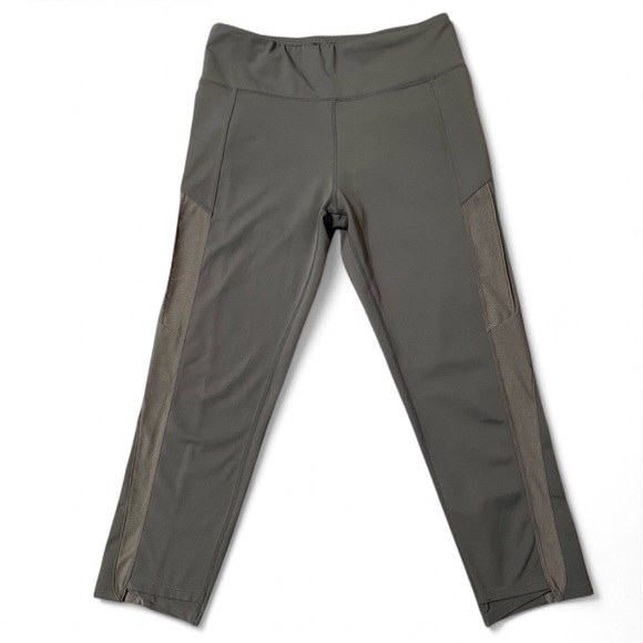 Tantris Pants - Tantris Mesh Cropped Leggings, Size M